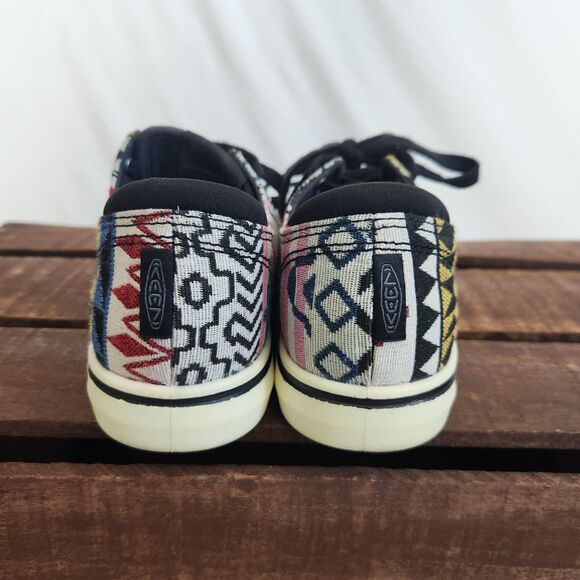KEEN Elsa IV Aztec Women's 6.5 Canvas Low Top Shoes Casual Sneakers Lite Western - Picture 10 of 12